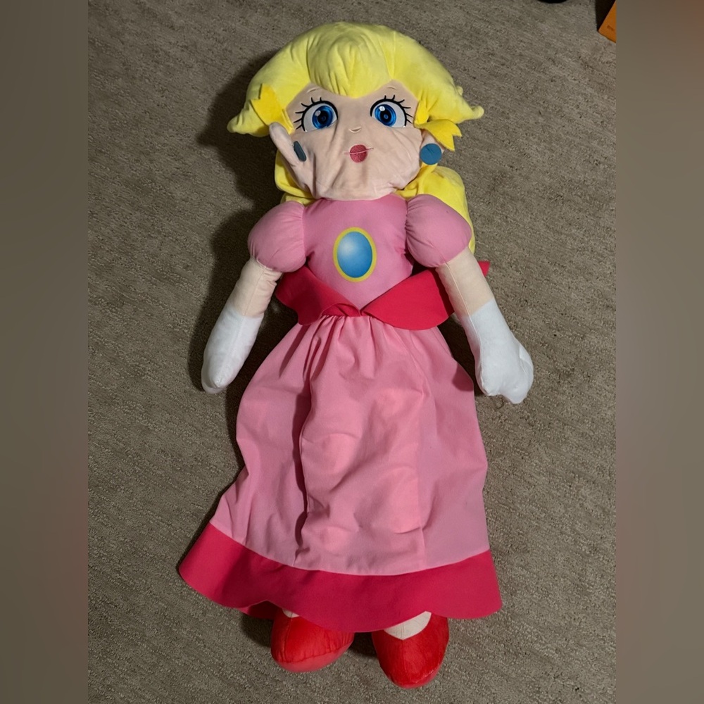 Princess Peach 39” Jumbo Plush